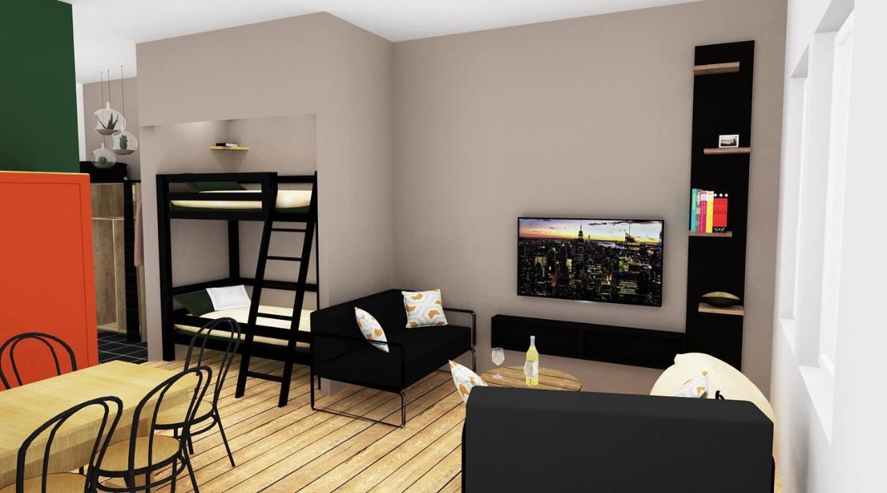 Louhans Les Petites Arcades Avec Ses Deux Appartements Cote Arcades Et Cote Cour Ngoại thất bức ảnh